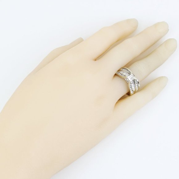 14K Yellow Gold Multi-Cut Diamond Cocktail / Anniversary Band - Picture 11 of 11